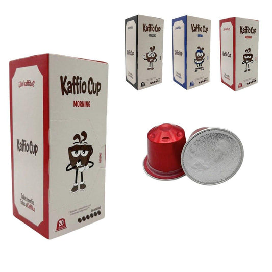 CÁPSULAS PARA CAFÉ 3 INTENSIDADES